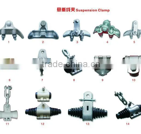 Suspension Clamps(trunnion Typer)/Suspension Clamps(with Socket-clevis Eye)/Suspension Clamps (with U-type Eye)