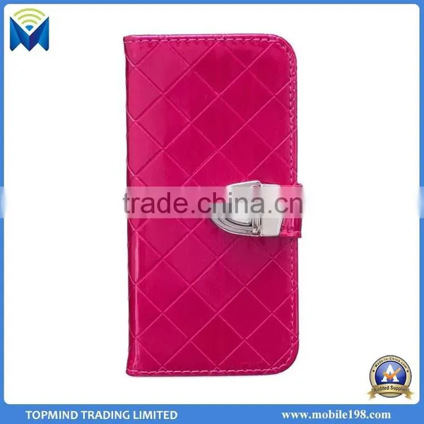Elegant Design for Samsung Galaxy Note 5 Smooth pu Leather Phone Case With Photo Frame and Metal Buckle photo-4