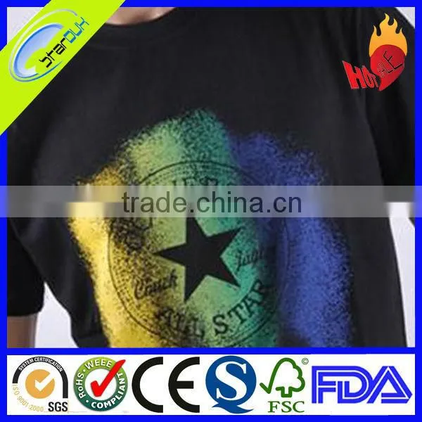 Fashion style t-shirt heat transfer sticker printing