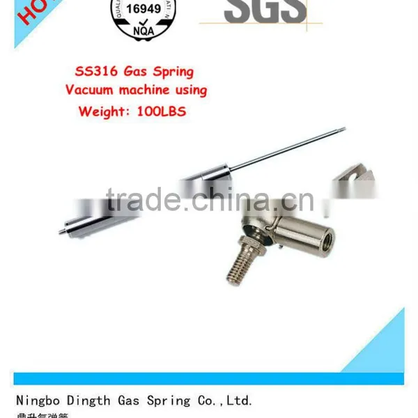 316 Stainless Steel Gas Spring/strut/piston With End Fitting