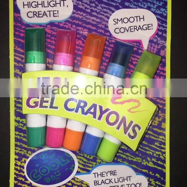 2015 high quality lipstick solid gel highlighter crayon pen OEM Design