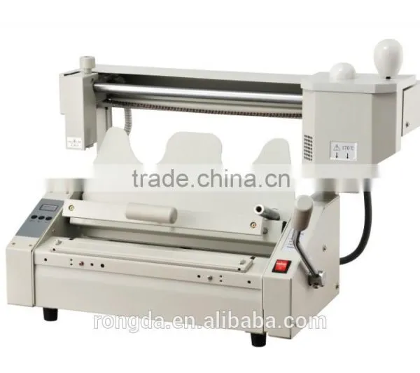 A3 Size Hard Cover Manual Glue Binding Machine photo-3