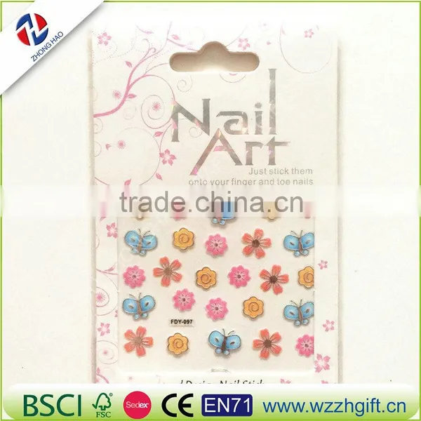 Fashion Flower Nail Stickers Water Transfer Decals Foils Polish DIY Nail Art Tools Nails Beauty Accessories photo-3