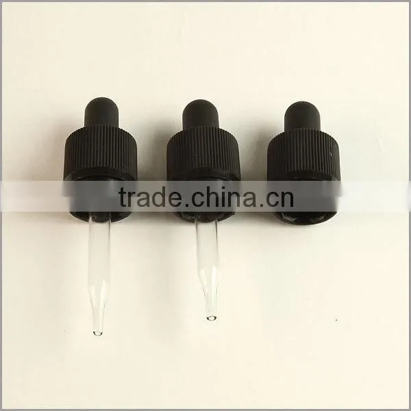 0.5ml 1ml Amber Glass Bottles With Two Part Tamper Evident Glass Pipette Dropper Closure photo-4