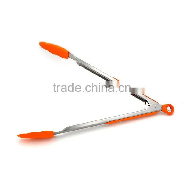 OEM Kitchen 304 Silicone Stainless Steel Tools Silicone Cooking Utensils photo-3