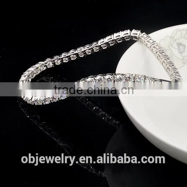 Cuff Bracelets Bracelets or Bangles Type and Silver Jewelry Main Material Multi CZ Gemstone Cuff photo-2