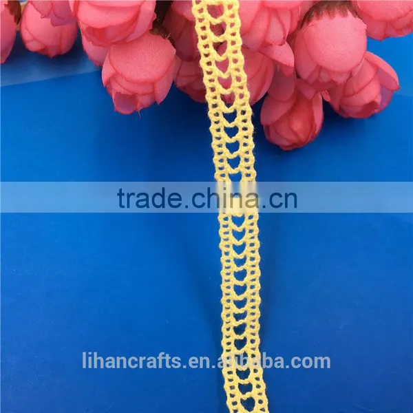 H0197H1 Elegant Lace Ribbon, 100% Cotton Lace ,Crocheted Lace photo-2