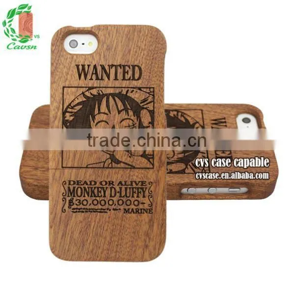 Solid Wood Gold Foil Printed Metal Phone Case For Iphone 6 photo-2