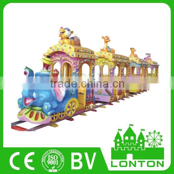 Kids Love Children Cartoon Train Amusement Park Trains for Sale photo-3