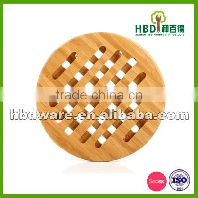 High Quality Bamboo Wood Pot Trivet photo-2