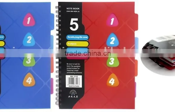 A6 Mini Spiral Decorating School Note Book With pp Cover photo-2