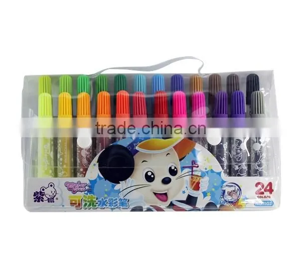 2016 Hotselling Multi Color Imprint Mini Water Color Pen Marker Stationery Set