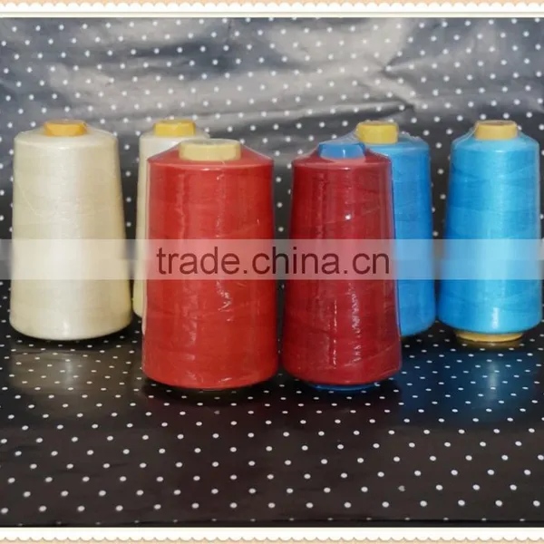 3000yards Colored 100% Polyester Spun Sewing Thread 40/2 photo-2