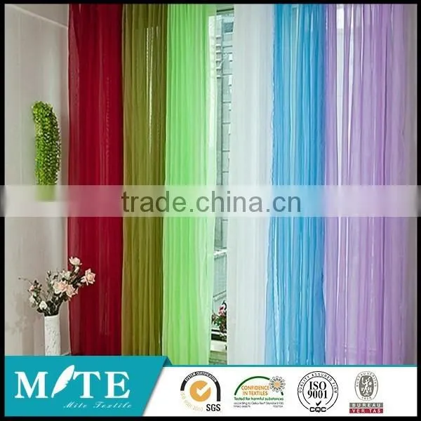 Voile Fabrics in Stock in High Quality ,used for Scarf,curtain and Lining