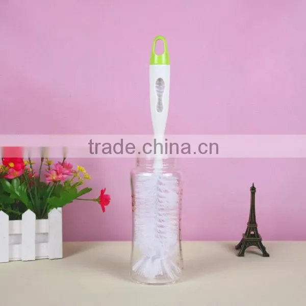 Yiwu Silicone Baby Bottle Brush Milk Bottle Cleaner Bottle Cleaning Brush photo-2