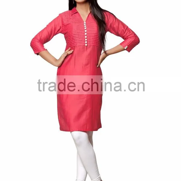 Stunning Black Color With Embroidery Design Vogue Designer Kurtis photo-2