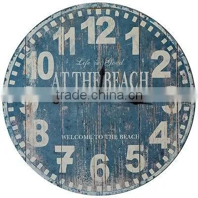 Interior Decoration MDF Wall Clock