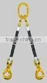 2-legged polyester round sling assembly;cable assembly;wire rope cable assemblies