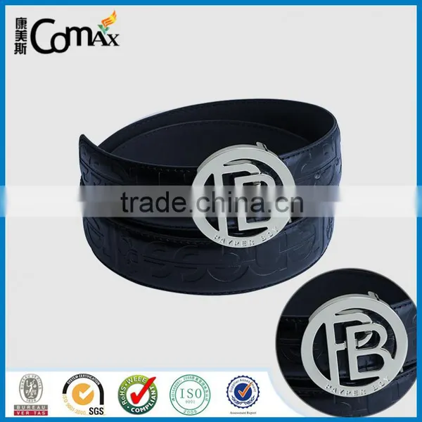 Hollow Round Metal Custom Belt Buckle With Engraved Logo photo-6
