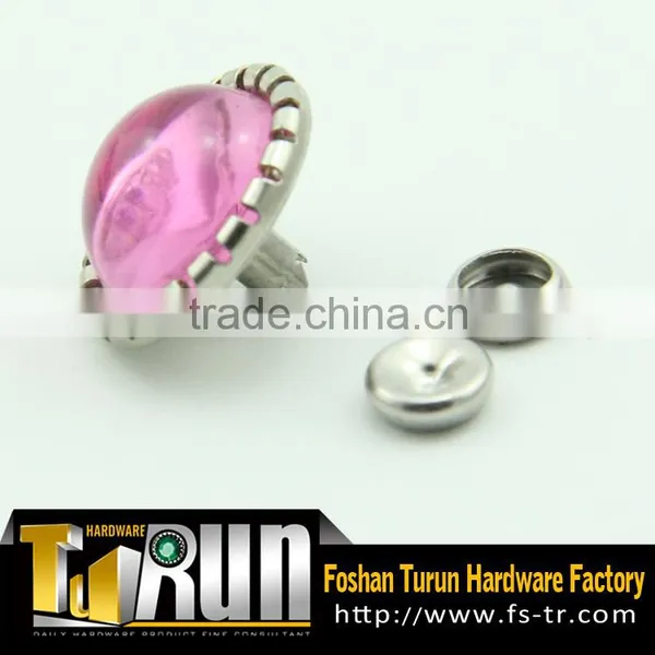 Customized Fancy Metal Round Shaped Brads for Rivet photo-6