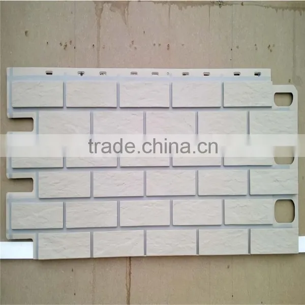 High Quality Plastic Faux Brick Siding Wall Panel