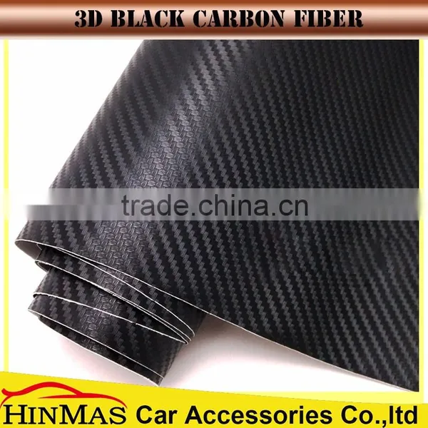 PVC Car Film Material Water Transfer 3d Carbon Fiber Film Vinyl Wrap photo-2
