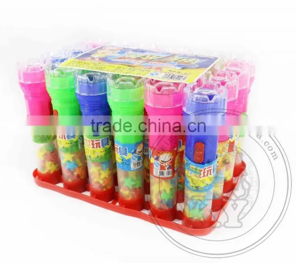 Lighting Torch Candy Toy With Star Press Candy photo-2