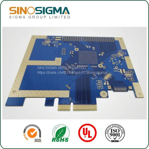 8 Layers Blind Buried Via Printed Circuit Board With Customized Pcb Design photo-2