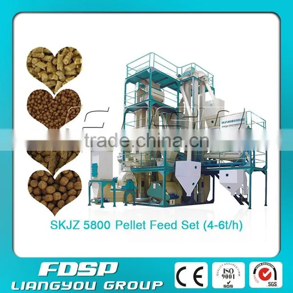 Animal Feed Engineering Machinery 1-2tph Poultry Feed and Pellet Production Plant photo-4