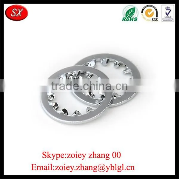 Guangdong Manufacturer Precisioon Zinc Plating Carbon Steel Lock Washer photo-2