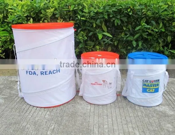 Folding Collapsible Pop up Garden Waste Leaves Bag Basket Sack photo-6