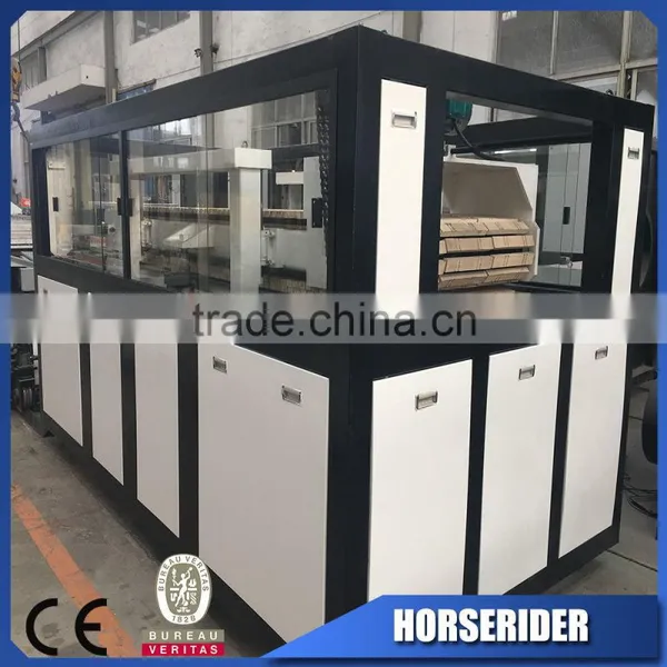 WPC Pvc Door Panel Extrusion Line/wpc Pvc Plastic Door Frame Extrusion Price photo-2