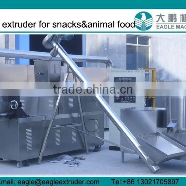 Jinan Eagle Cereals Corn Rice Puff Snacks Food Types Cheese Ball Sticks and Cheetos Twin Screw Extruder Machine photo-2