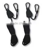 1/4" 1/8" Quickly and Easily Adjustable Rope Ratchet Grow Light Shade Hanger YOYO With 8 Feet Long Braided Polypropylene Rope photo-2