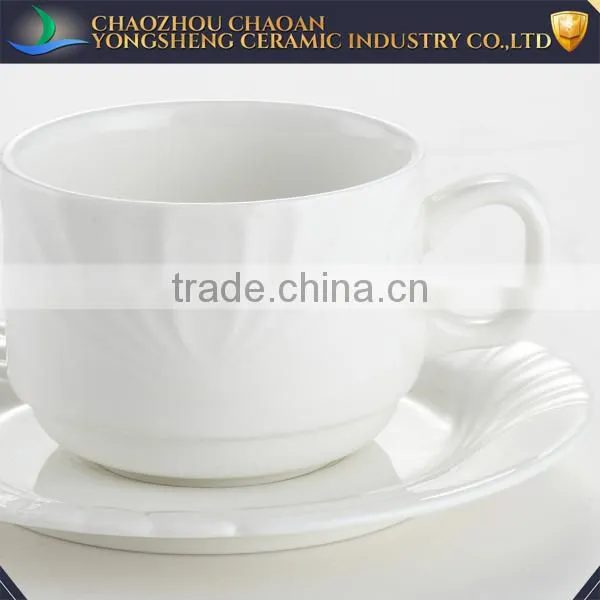 Chaozhou Ceramic Porcelain Tea Cup and Saucer Sets Exported to Worldwide photo-2