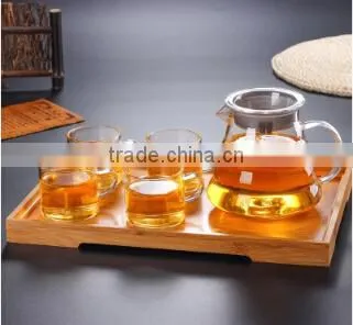 26 oz Borosilicate Glass Teapots With Stainless Steel Infuser and Lid,Ultralight High Heat Resistance photo-5