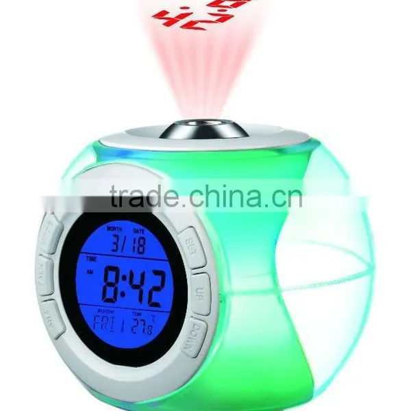 2014 Best Selling Projection Talking Alarm Clock photo-3