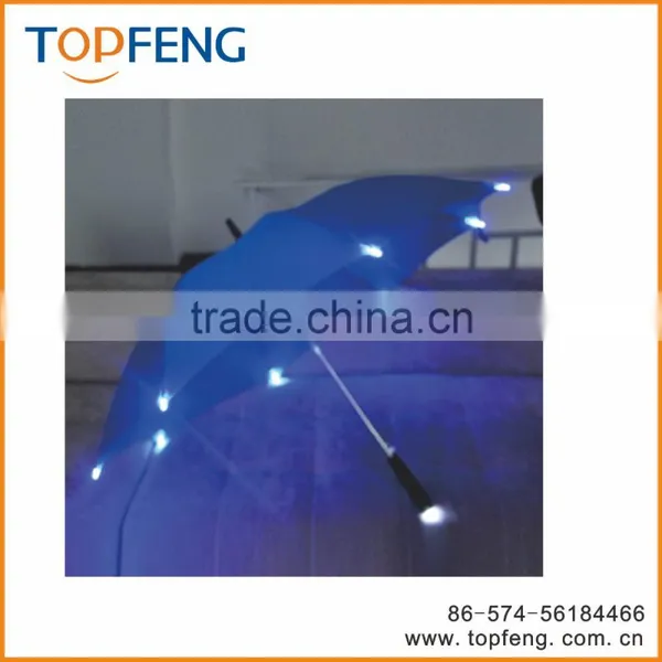 Straight Led Umbrella,umbrella With Light, Light Umbrella, Manual Open Straight Led Umbrella photo-2