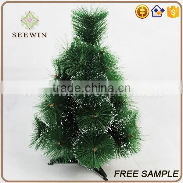Small Beautiful DIY Decor Mini Artificial Christmas Tree photo-2
