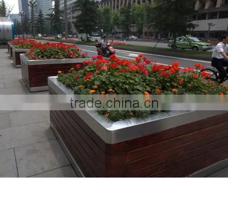 Arlau Outdoor Wood Garden Planter photo-5