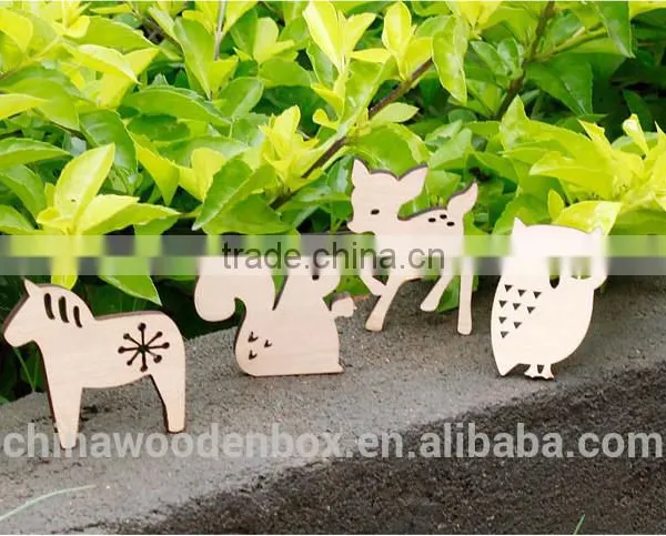 Refined Wooden Label Stickers With Magnet for Fridge photo-2