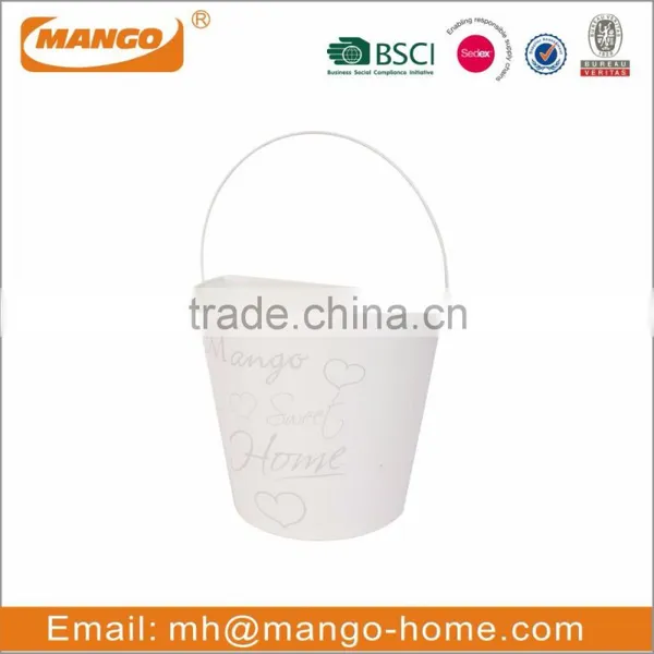 Metal Colorful Oval Hanging Garden Planter photo-6