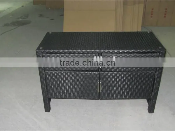 Hot Sale Garden Outdoor Accessory Rattan Cabinet photo-3