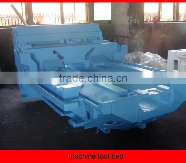 Cast iron CNC machine base/machine beam/machine parts castings