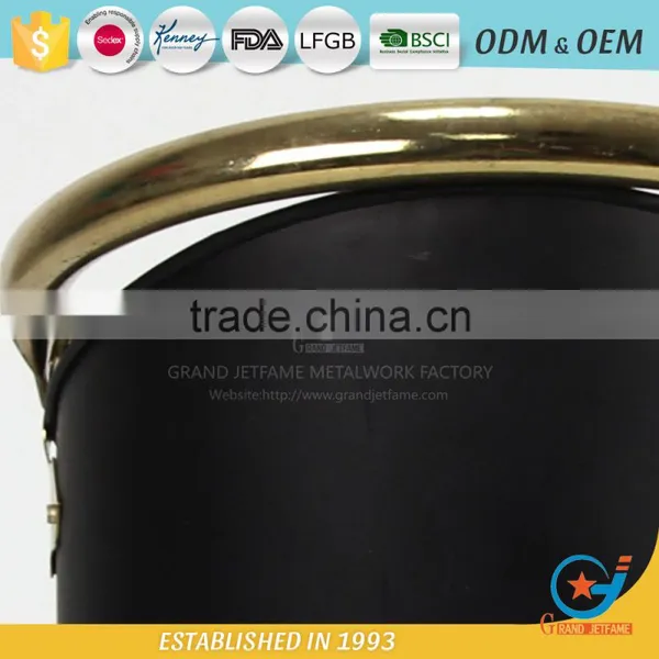 Iron Powder Coating Christmas Metal Coal Bucket Zinc Fireplace Iron Coal Bucket photo-5