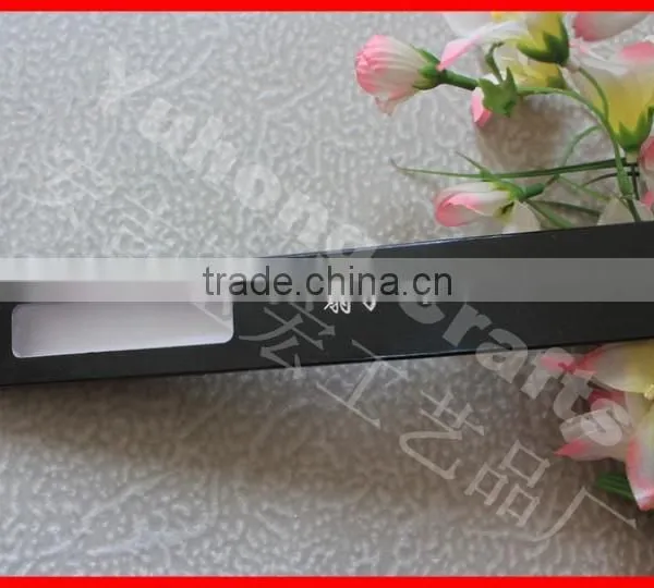 Black Color Hand Held Fan Package Paper Box photo-3