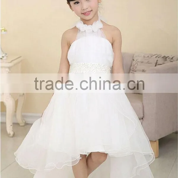 Free Shipping Flower Girls Dress Elegant Princess Tutu Dresses for Girl Children's Wedding Party Baby Girl Christening Dress photo-2