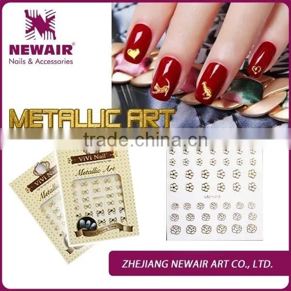 2016 Whoiesale Korea Nails Supplies Salon Fashion Metal Nail Strips photo-2