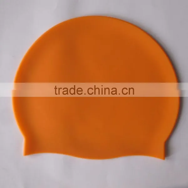 High Quality Soft Adult Funny Swim Cap Printing Silicone Custom photo-5