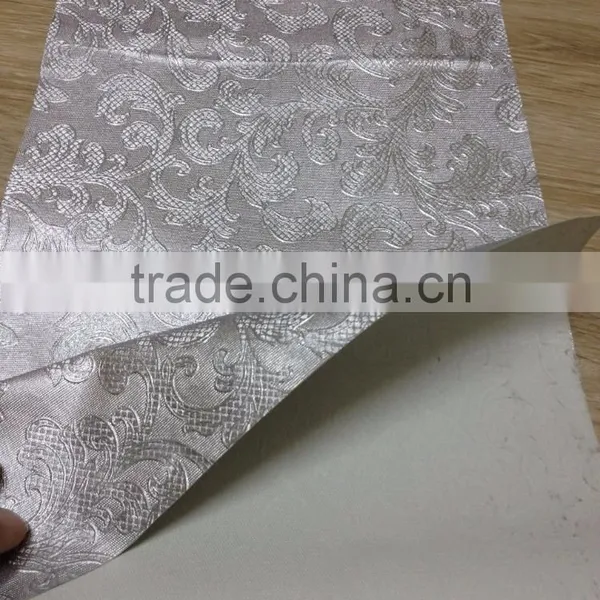 Metallic PVC Artificial Leather Stock Lot For Decorative photo-4